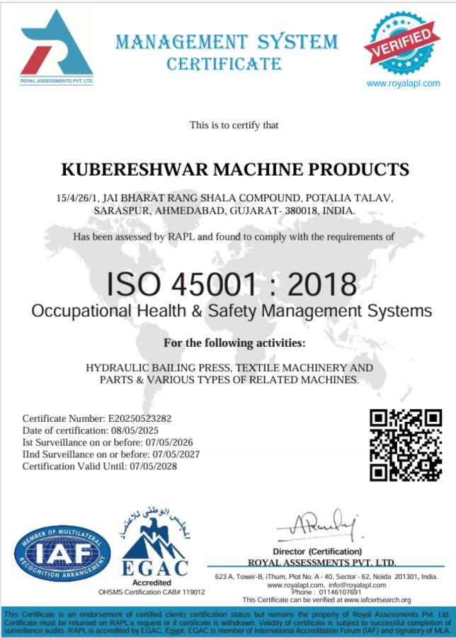 ISO 45001:2018
